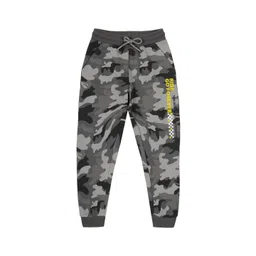 PLUM TREE Boys Printed Pure Cotton Joggers-picture-22