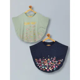 Plum Tree Green Regular Fit T-Shirts - Pack of 2-picture-37