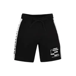 Plum Tree Kids Black Cotton Printed Shorts-picture-13