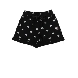 Plum Tree Kids Black Printed Shorts-picture-46
