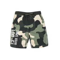 Plum Tree Kids Multicolor Camouflage Shorts-picture-30
