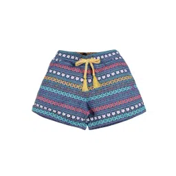 Plum Tree Kids Navy Printed Shorts-picture-16