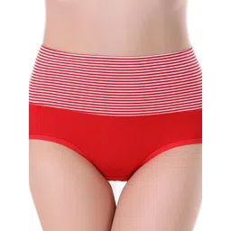 PLUMBURY High Waist Cotton Tummy Control Shapewear-picture-18