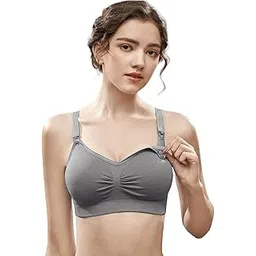 plumbury Nylon Blend Women's Padded Full Coverage Pregnancy|Nursing|Maternity Bra For Breast Feeding-picture-28