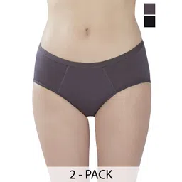 PLUMBURY Pack Of 2 Leak-Proof Ultimate Leak Proof Period Panties-picture-16