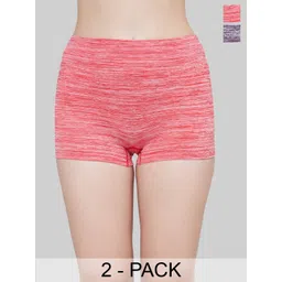 PLUMBURY Pack Of 2 Seamless Mid-Rise Moisture Wicking Boy Short Briefs-picture-29