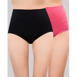 plumbury Pack of 2 Women High-Rise Full Coverage Briefs-picture-10