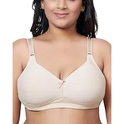 plumbury Polyamide,Elastane Women's Full Coverage Plus Size Padded Everyday Bra-picture-40