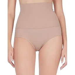 plumbury Women's Cotton Seamless High Waist Tummy Tucker| Body Shaper| Slimming Panties-picture-46
