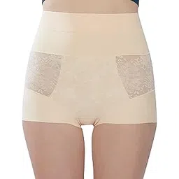 plumbury Women's High Waist Tummy Control Underwear Full Coverage Postpartum Tummy Tucker| Body Shaper| Slimming Panty, Size M to XL-picture-16