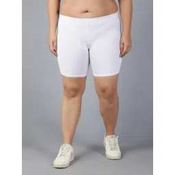 plus size Solid Women White Tights-picture-22