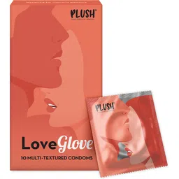 plush Love Glove Multi Textured - Ribbed and Dotted Condoms 10 pcs Condom-picture-22