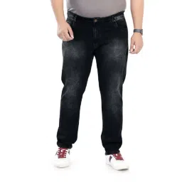 Pluss Tribe Black Loose Fit Jeans-picture-20