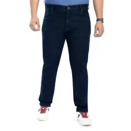 Pluss Tribe Blue Loose Fit Jeans-picture-39