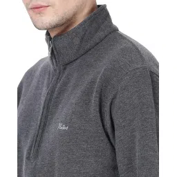plutus Full Sleeve Solid Sweatshirt for Men's image 5