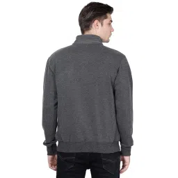 plutus Full Sleeve Solid Sweatshirt for Men's image 3