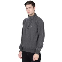 plutus Full Sleeve Solid Sweatshirt for Men's image 1