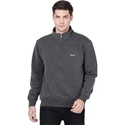 plutus Full Sleeve Solid Sweatshirt for Men's-picture-17