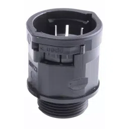 PMA Straight Conduit Fitting 25 mm Nominal Size M25 PA 6 Black IP66 Rating, ALND-M253 (Pack of 4)-picture-34