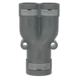 PMA Y Piece Conduit Fitting 17 mm Nominal Size PA 6 Black IP66 Rating, BVYD-171212GT (Pack of 4)-picture-30