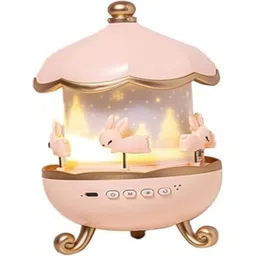 PMW Peach-Coloured Cylindrical Shaped Table Lamp-picture-25