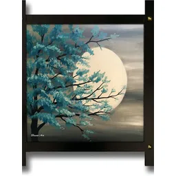 PnF Beige & Green Wooden Floral and Botanical Wall Art-picture-10