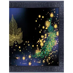 PnF Black & Blue Floral and Botanical Wall Paintings-picture-55