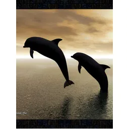 PnF Black & Brown Birds and Animals Wooden Painting Wall Art-picture-38