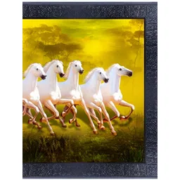 PnF Black & Green Birds and Animals Wooden Painting Wall Art image 1