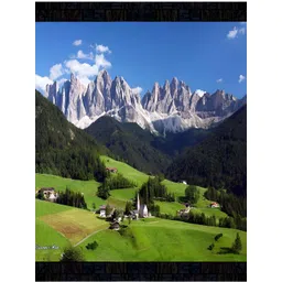 PnF Black & Green Wooden Painting Wall Art-picture-25