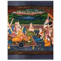 PnF Black & Orange Wooden Wall Paintings-picture-39