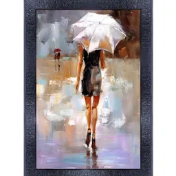 PnF Black & Purple Wooden Abstract Wall Painting-picture-31