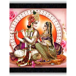 PnF Black & Red Religious Wall Painting-picture-36