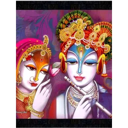 PnF Black & Red Religious Wooden Painting Wall Art-picture-20