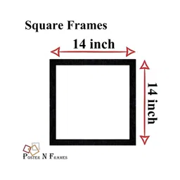 PnF Black & Red Wooden Floral and Botanical Painting Wall Art image 3