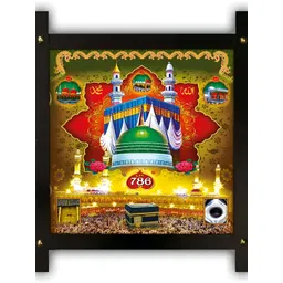 PnF Black & Red Wooden Painting Wall Art-picture-29