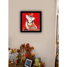 PnF Black & Red Wooden Paintings Wall Art image 2