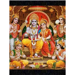 PnF Black & Red Wooden Religious Painting Wall Art-picture-13