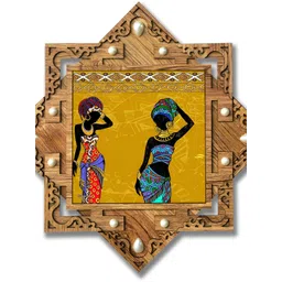 PnF Brown & Blue Wooden Painting Wall Art-picture-42