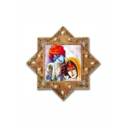 PnF Brown & Blue Wooden Painting Wall Art-picture-25