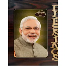 PnF Brown Self Design Wooden Table Photo Frames-picture-21