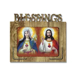 PnF Brown Wood Religious Painting Wall Art-picture-15