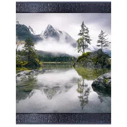 PnF White & Green Wooden Floral & Botanical Wall Paintings-picture-23