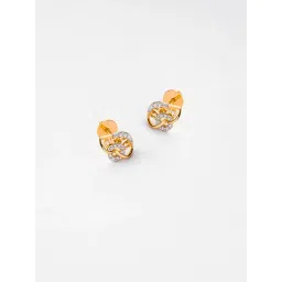 P.N.Gadgil Jewellers 14k Gold Iconic Gleam Stud Diamond Earrings For Women-picture-33