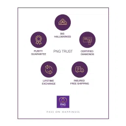 P.N.Gadgil Jewellers 14k Gold Maharashtrian Pachu Nosering For Women image 4