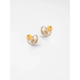 P.N.Gadgil Jewellers 14k Gold Temptation Stud Diamond Earrings For Women-picture-30