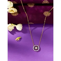 P.N.Gadgil Jewellers 18 KT Yellow Gold & Diamond Modern Mangalsutra For Woman-picture-36