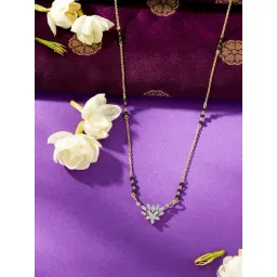 P.N.Gadgil Jewellers 18 KT Yellow Gold & Diamond Modern Mangalsutra For Woman-picture-37