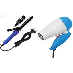 POCKETFRIENDIES 1290 HAIR DRYER+ 16B CURLER (MULTICOLOR) BP152 Personal Care Appliance Combo-picture-38