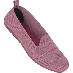 poddar Bellies for Women Knitted Casual Shoes for Women Breathable Walking Gym Lightweight Jutis Loafers Soft Sole Flat Footwear Mesh Loafer Stylish Slip On Loafers Ladies Casual Mesh Sneakers-picture-30